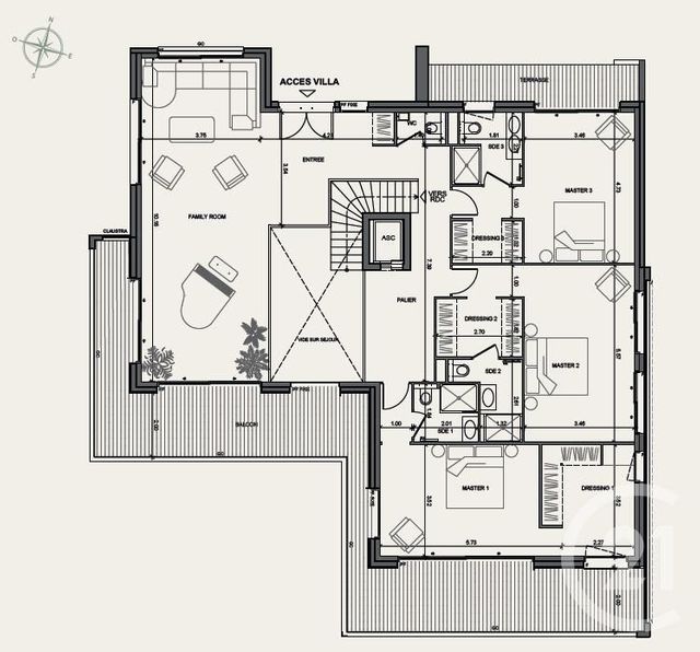 maison à vendre - 6 pièces - 306.97 m2 - MOUGINS - 06 - PROVENCE-ALPES-COTE-D-AZUR - Century 21 Coast And Country